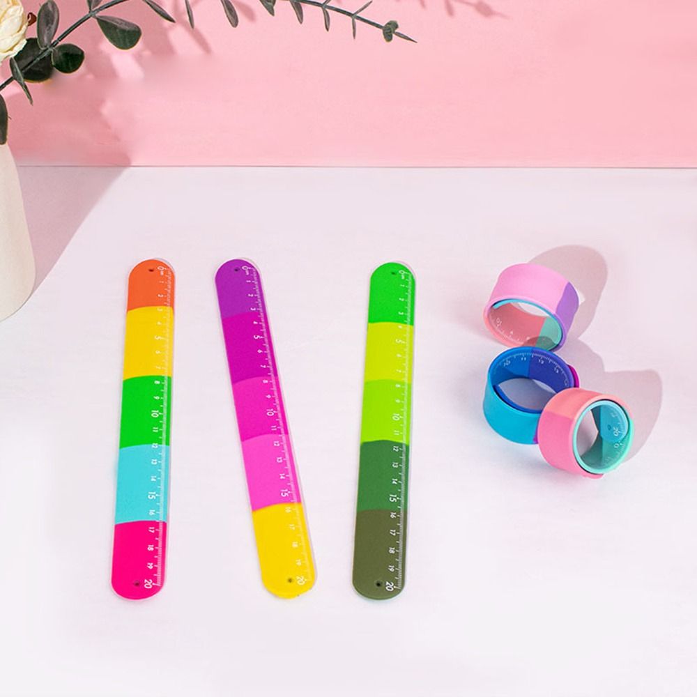 Creative Kids Fidget Toy Clap Ring Straight Ruler Anxiety Relief ...