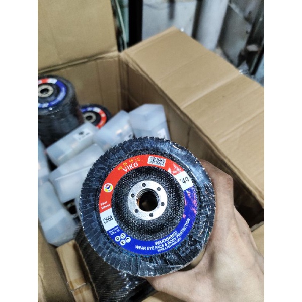 nhám xếp phi 100mm nhám dày đủ số a40 đến a240