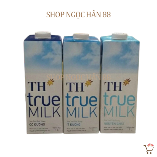 Hộp Sữa TH True Milk 1lit Date Mới