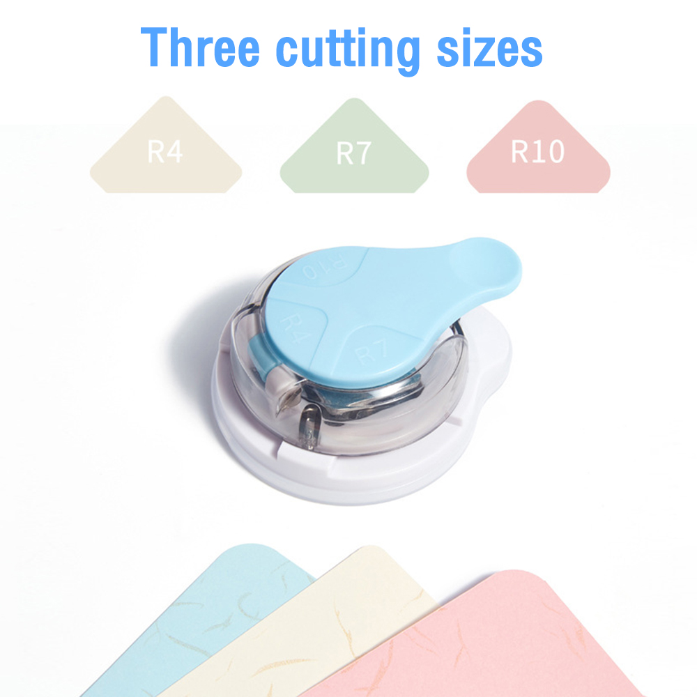 【LuxeGlow】3 In 1 R4 R7 R10 Plastic Punching Machine DIY Card Paper Hole ...