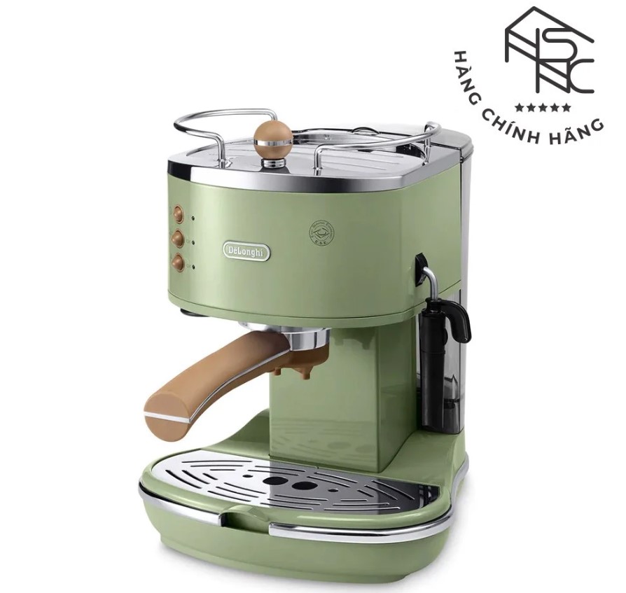 Máy Pha Cà Phê Tự Động Delonghi ECOV311.GR, Delonghi Nespresso Coffee Maker, Máy Pha Cafe, Cappuccino, Espresso Tại Nhà, Coffee Machine, 15 Bar, Nhập Khẩu, Bảo Hành 12 Tháng