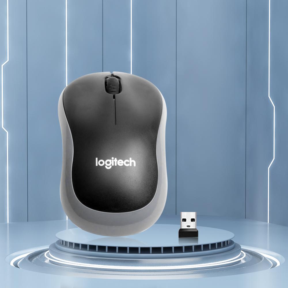 M185 Chuột không dây mini 3 nút chuột công thái học 2.4GHz với USB mini receiver chuột máy tính cho Windows/Mac OS/Linux