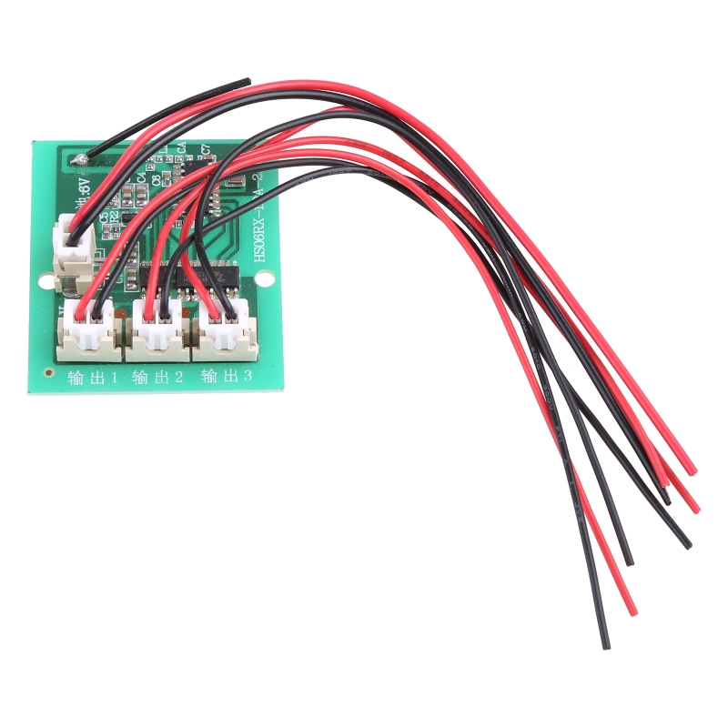 2.4G Transmitter 6 Channel Remote Control Receiver DC 3.5-6 DIY Car Model Ship 50 Meter