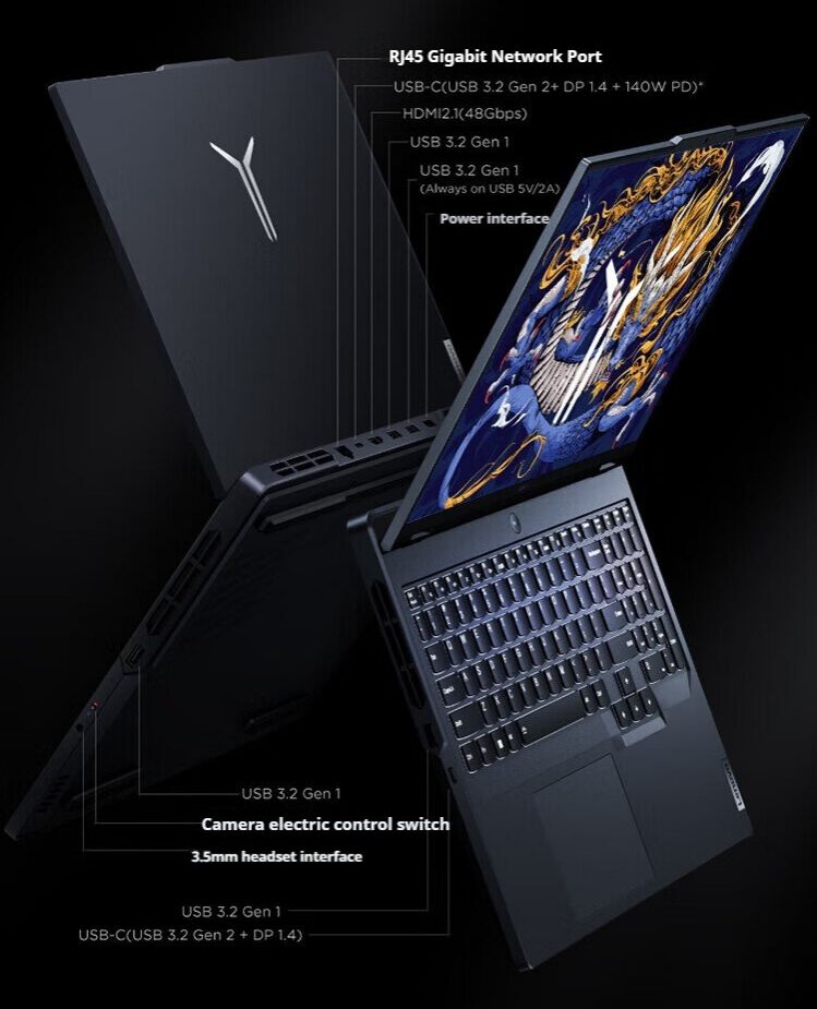 Lenovo Legion Y9000P 2024 Gaming Laptop/i9-14900HX RTX4090/RTX