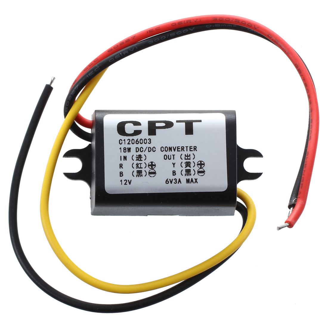 Stabilisateur, convertisseur DC/DC 6-36V à 12V
