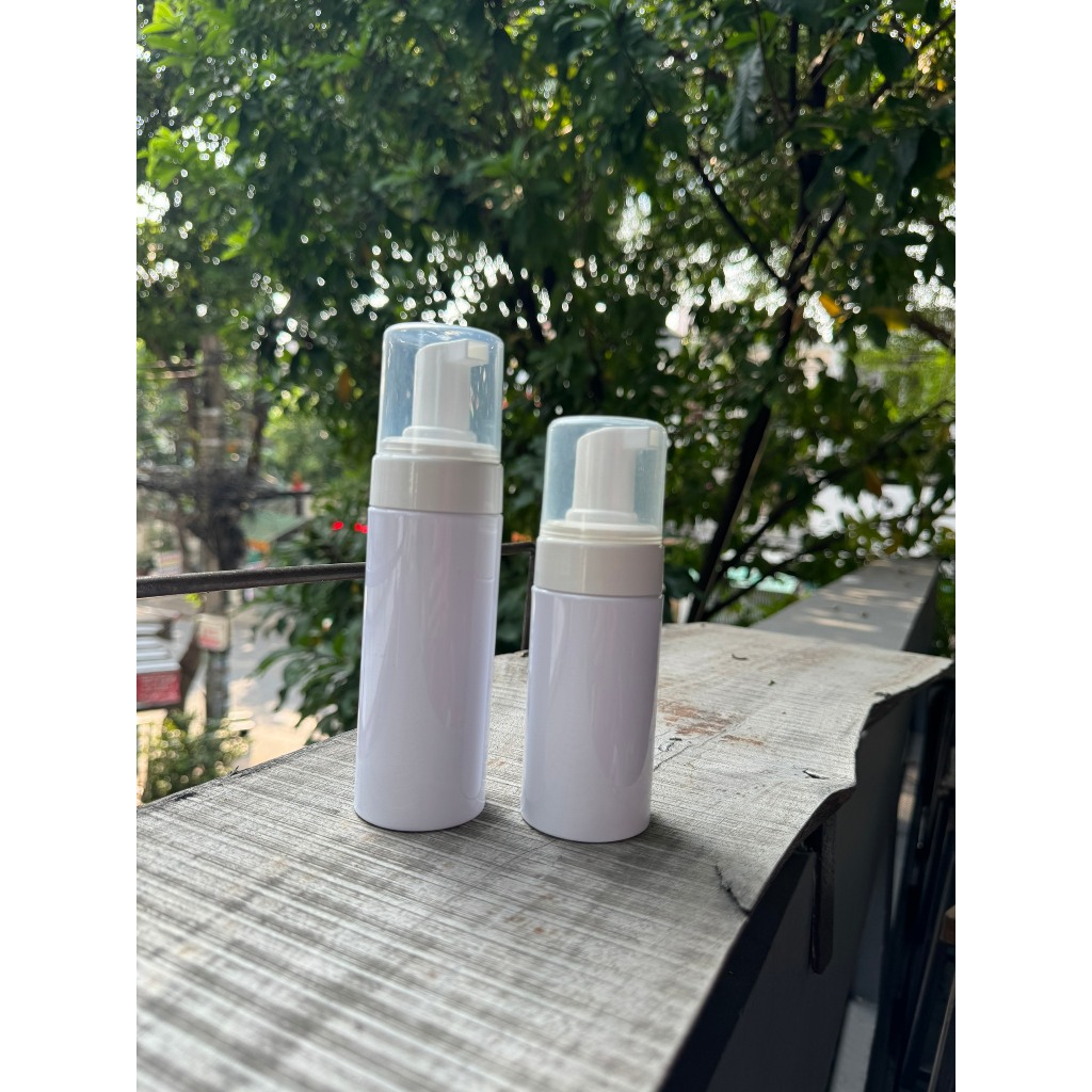 Chai lọ tạo bọt đựng sữa rửa mặt Thỏ Lab 100ml 150ml