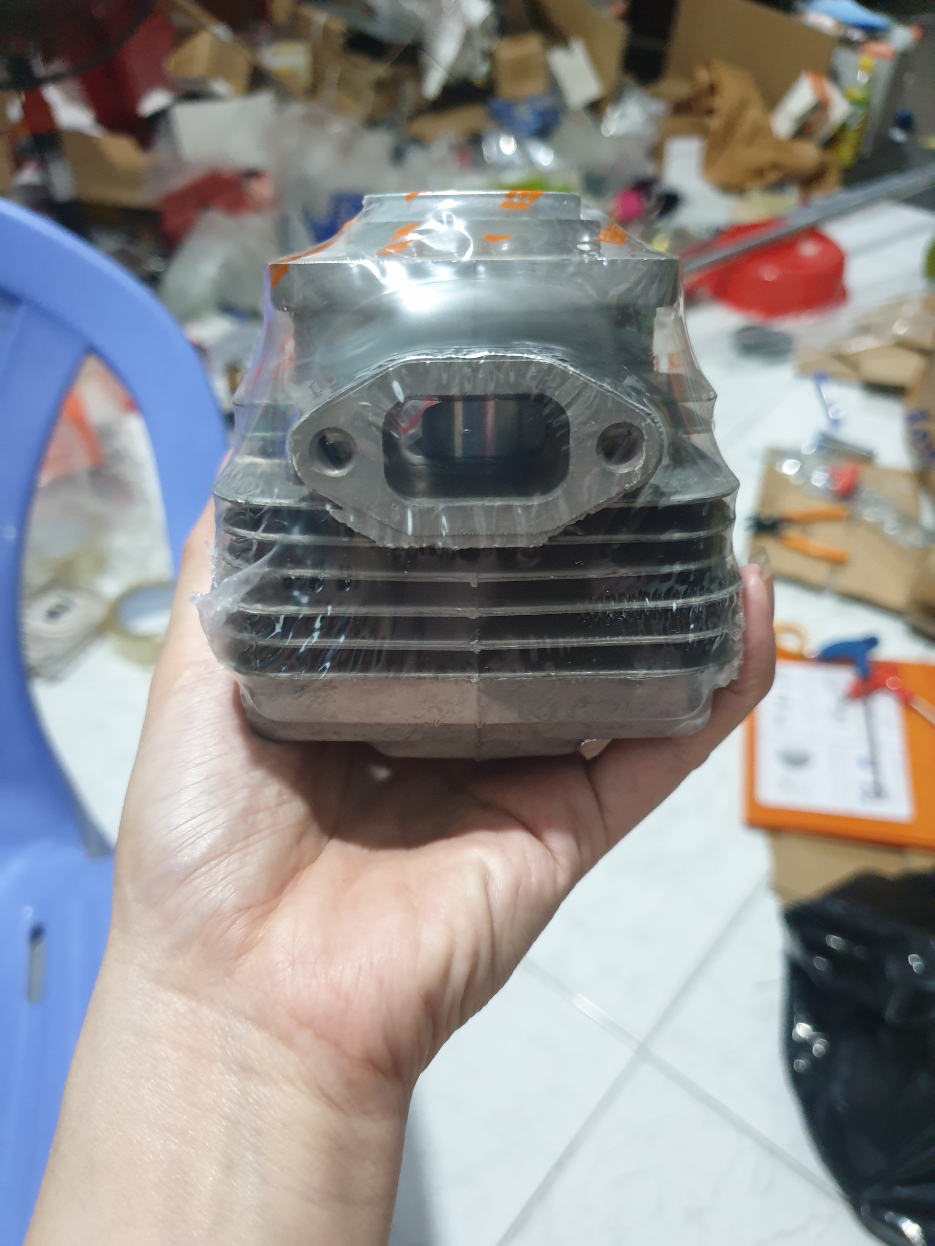 Bộ Nòng ( Hơi) Xylanh máy cắt cỏ 430 KASEI. NÒNG 40LY
