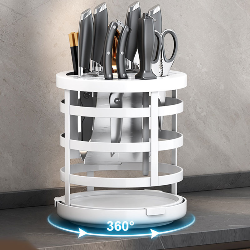 Rotary tool rest household kitchen kitchen utensils stainless steel storage rack table multifunctional drain rack