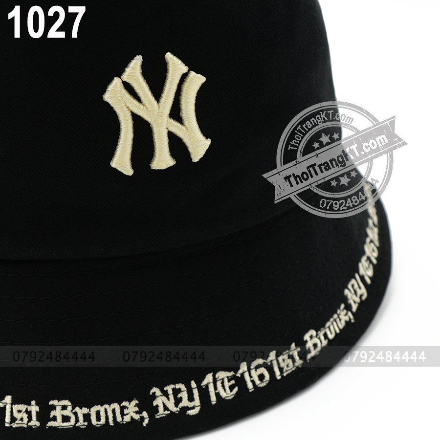 Nón bucket NY Vành Chữ