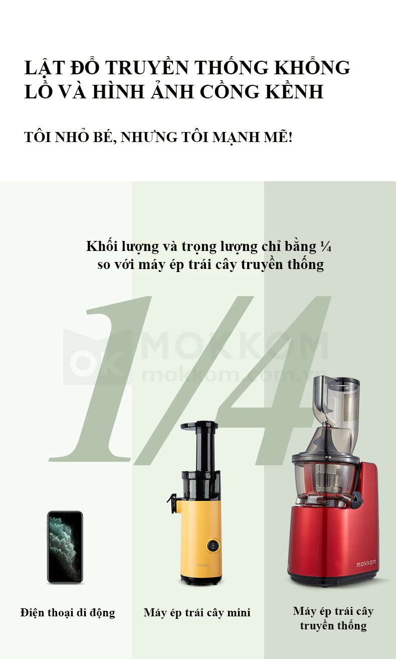 Máy Ép Trái Cây Mini Mokko MK-SJ001