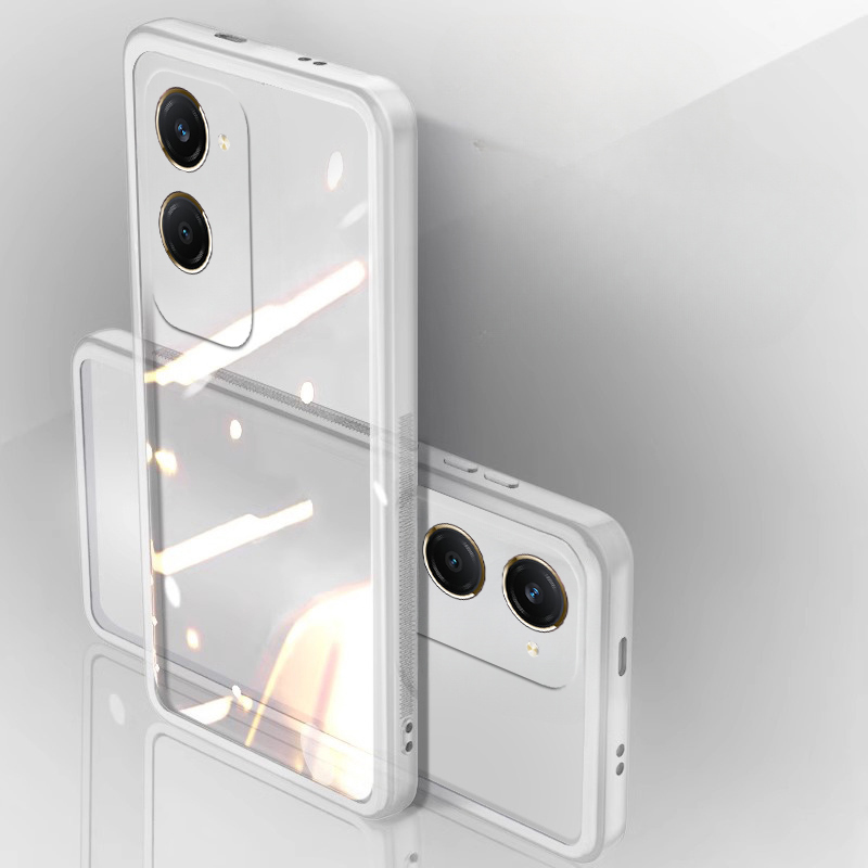 New Phone case Vivo Y03T Back cover Camera Protection Semi Transparent Soft Silicone Shockproof with Lens Protector Films for Vivo Y03T case. 