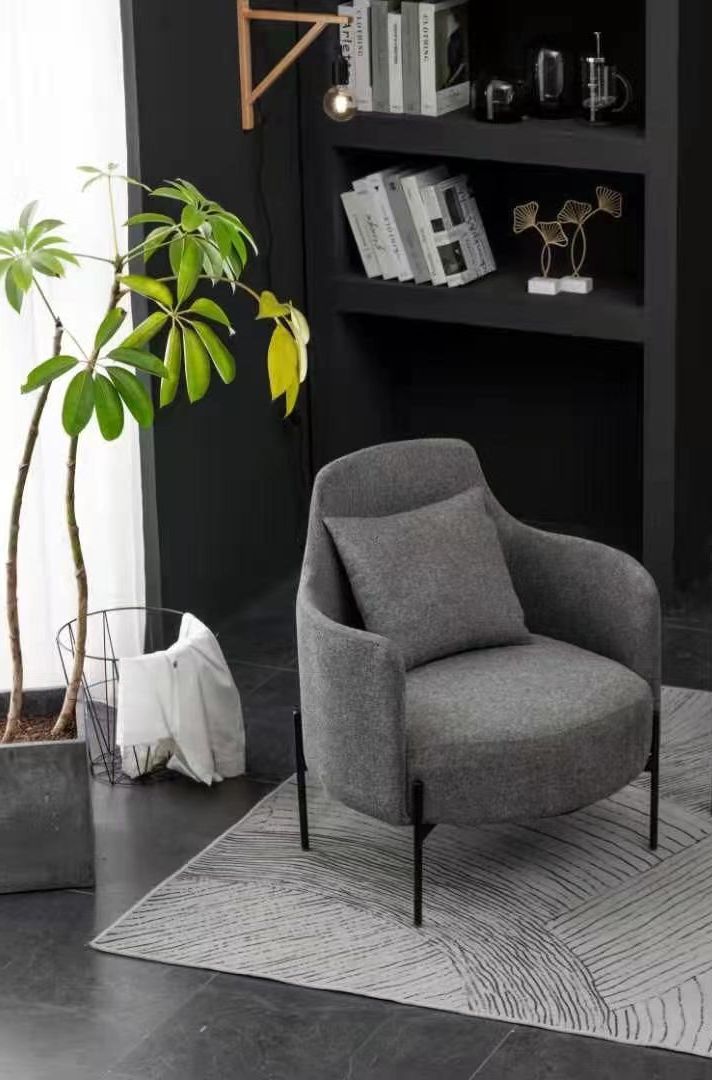 KRUZO DECATUR Modern Wing Back Accent Chair | Lazada PH
