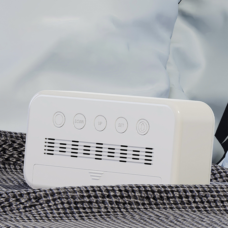 Simple clock, alarm clock, digital display, LCD lazy person's snooze, silent backlight electronic clock