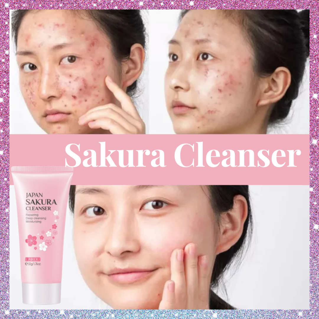 Sakura Cleanser For Face Cleanser For Oily Skin Cleanser For Acne