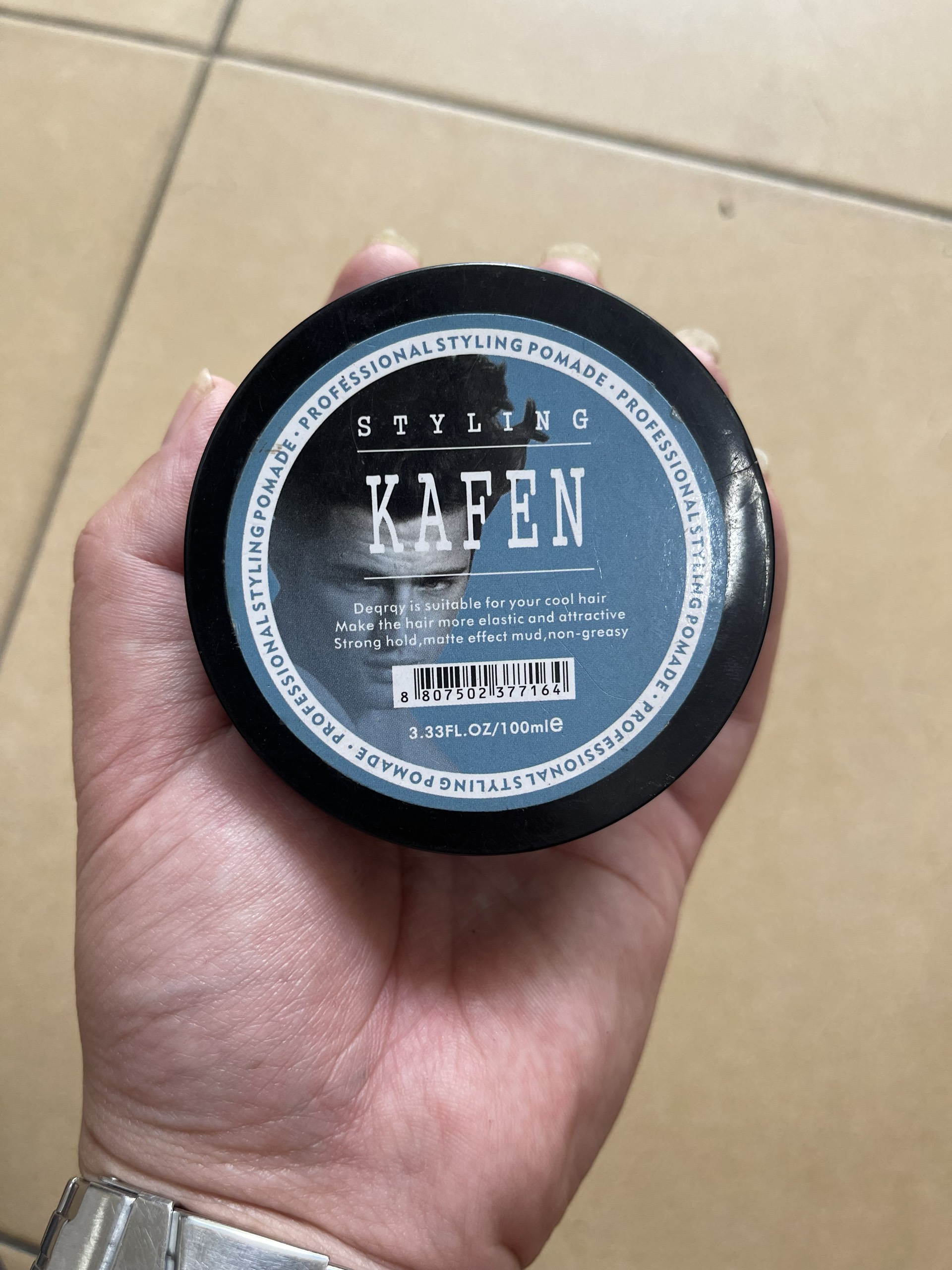 Sáp vuốt tóc kafen cứng thơm không bết 100ml