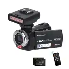 ภาพขนาดย่อของภาพหน้าปกสินค้าORDRO HDV-V12 HD 1080P 30fps 30MP กล้องวิดีโอ IR Night Vision เครื่องบันทึกวิดีโอกล้องมินิกล้องแบบพกพา DV กล้องวิดีโอ จากร้าน ORDRO Flagship Store บน Lazada ภาพที่ 5