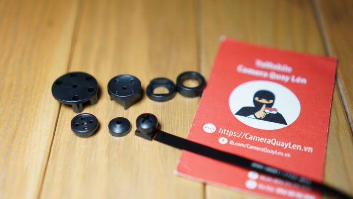 Bộ Cúc Áo Dành Cho Camera Mini - Cúc Áo Che Mắt Cho Camera