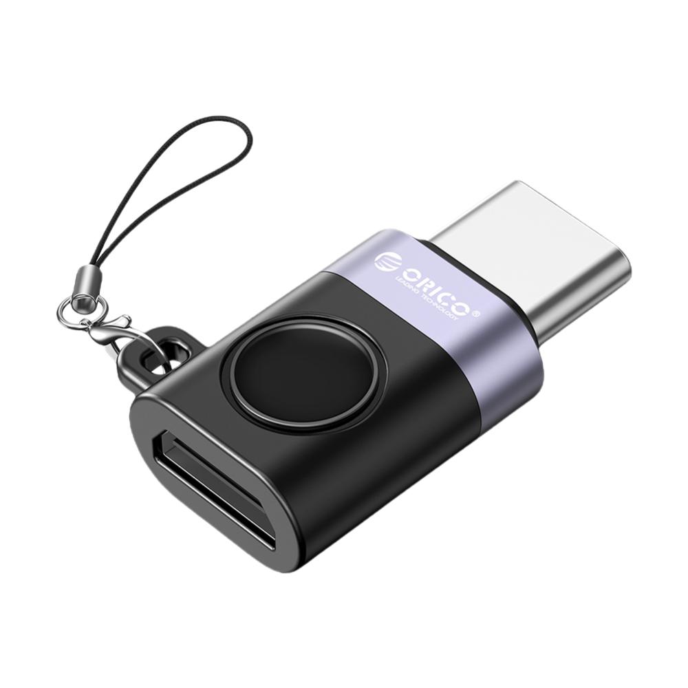 USB-C Data Transfer Converter OTG Transfer Speed 480Mbps Type-C To USB Adapter 22.5W Fast Charging USB C Adapter Connector Aluminum Alloy