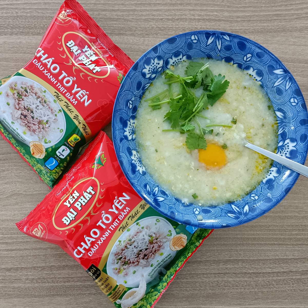Cháo Tổ Yến Đậu Xanh Thịt Bằm  x 50gr