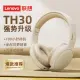 Lenovo TH30 Headset Bluetooth Headset New Subwoofer E-Sports Games Chicken Eating Hear Sounds to Discern Location Computer Headset. 