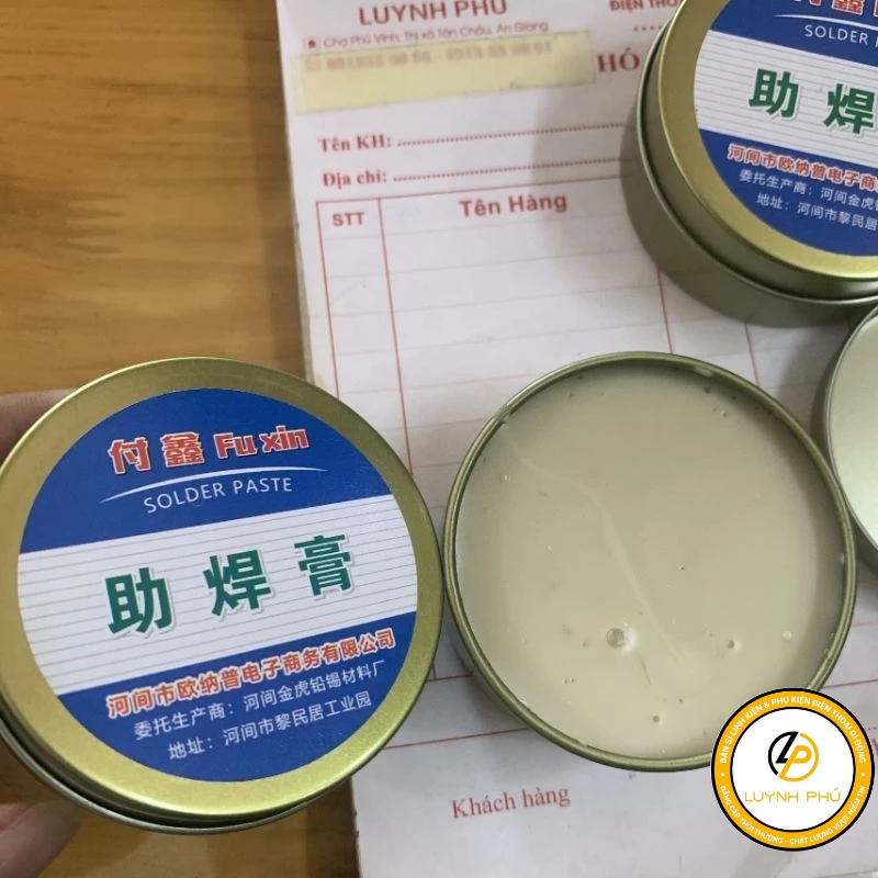 Mỡ hàn siêu dính FUXIN hộp 100g(ảnh thật)