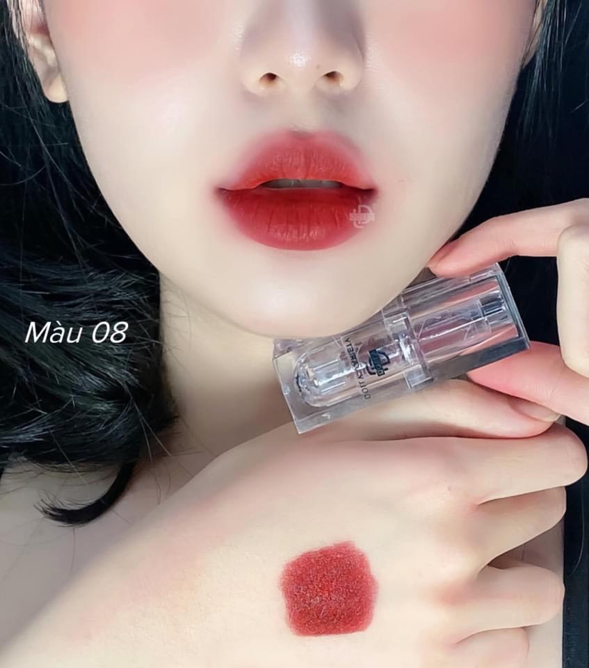 Son thỏi lì siêu mịn môi DOLLY VARIETY [Màu Đỏ vintage]