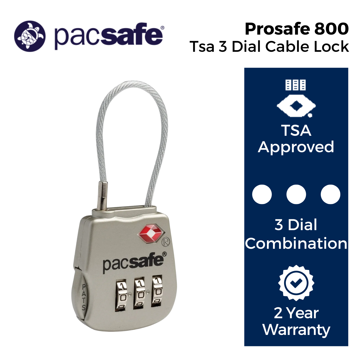 Pacsafe lock cheap