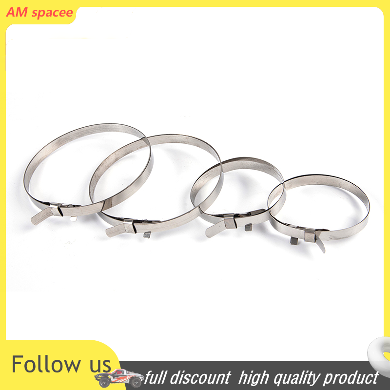 🚀 AM umedf 4pcs Axle CV Joint Boot Clips Stainless Steel Cable Tie Driveshaft Retain Clip