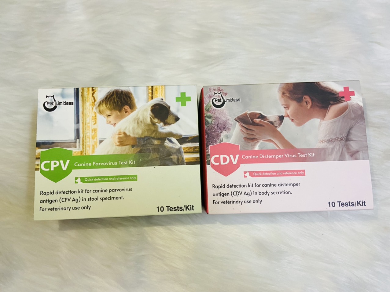[10% Refund] Parvo and Care Test Strips for Dogs (Cpv - Cdv)