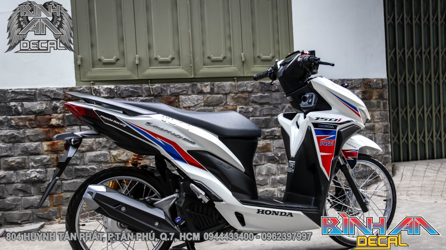 Tem rời vario - trắng