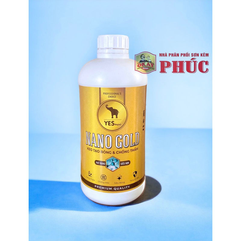 Các dòng keo bóng nước chống thấm 1L