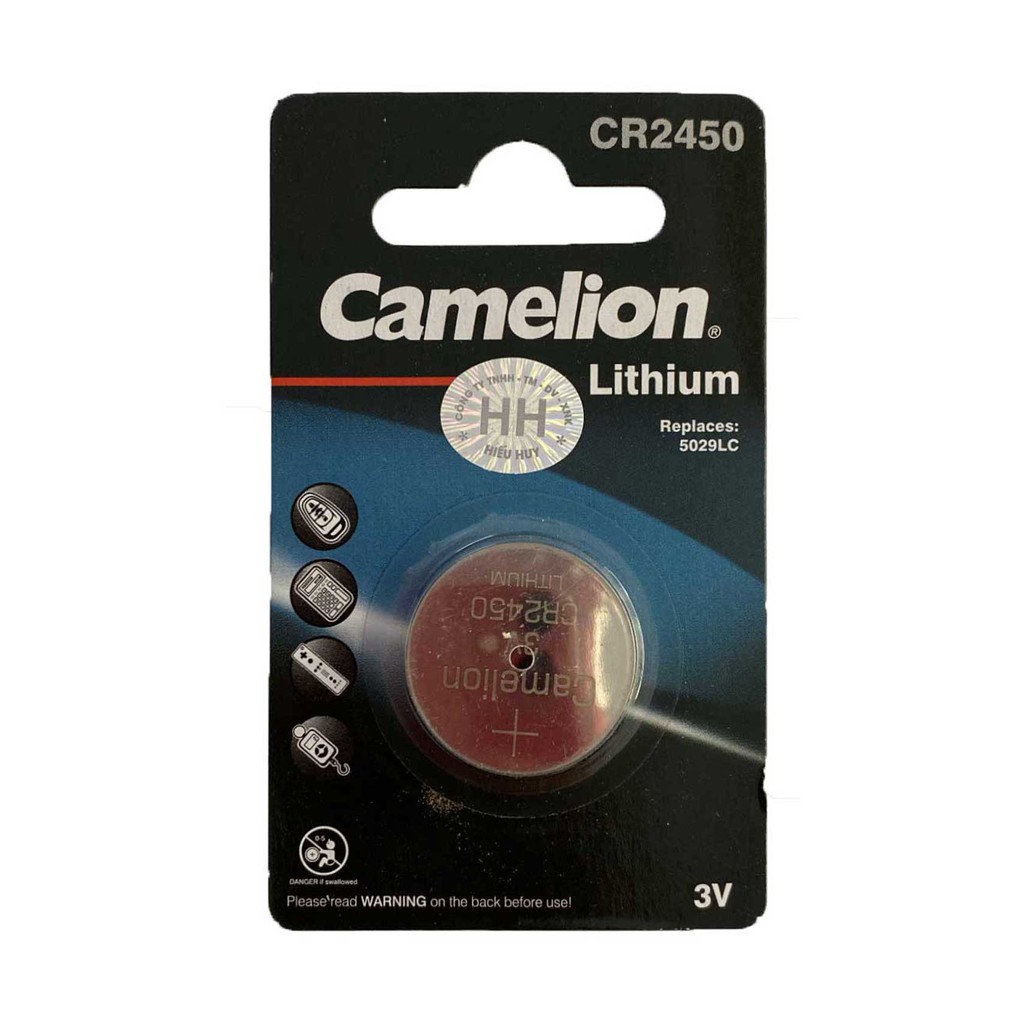 PIN CAMELION CR2450 - LITHIUM 3V  [CHÍNH HÃNG] #FREE SHIP