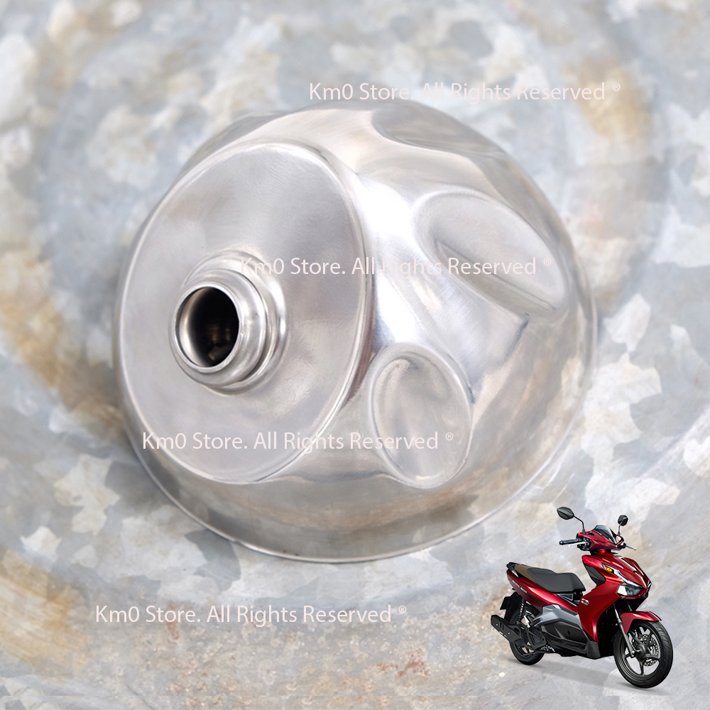Chụp đích pô air blade inox 304 - t10