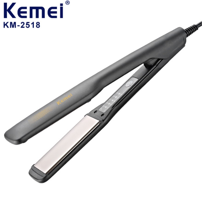 Máy Duỗi Tóc Làm Thẳng Tóc Có 4 Mức Nhiệt Kemei KM 2518