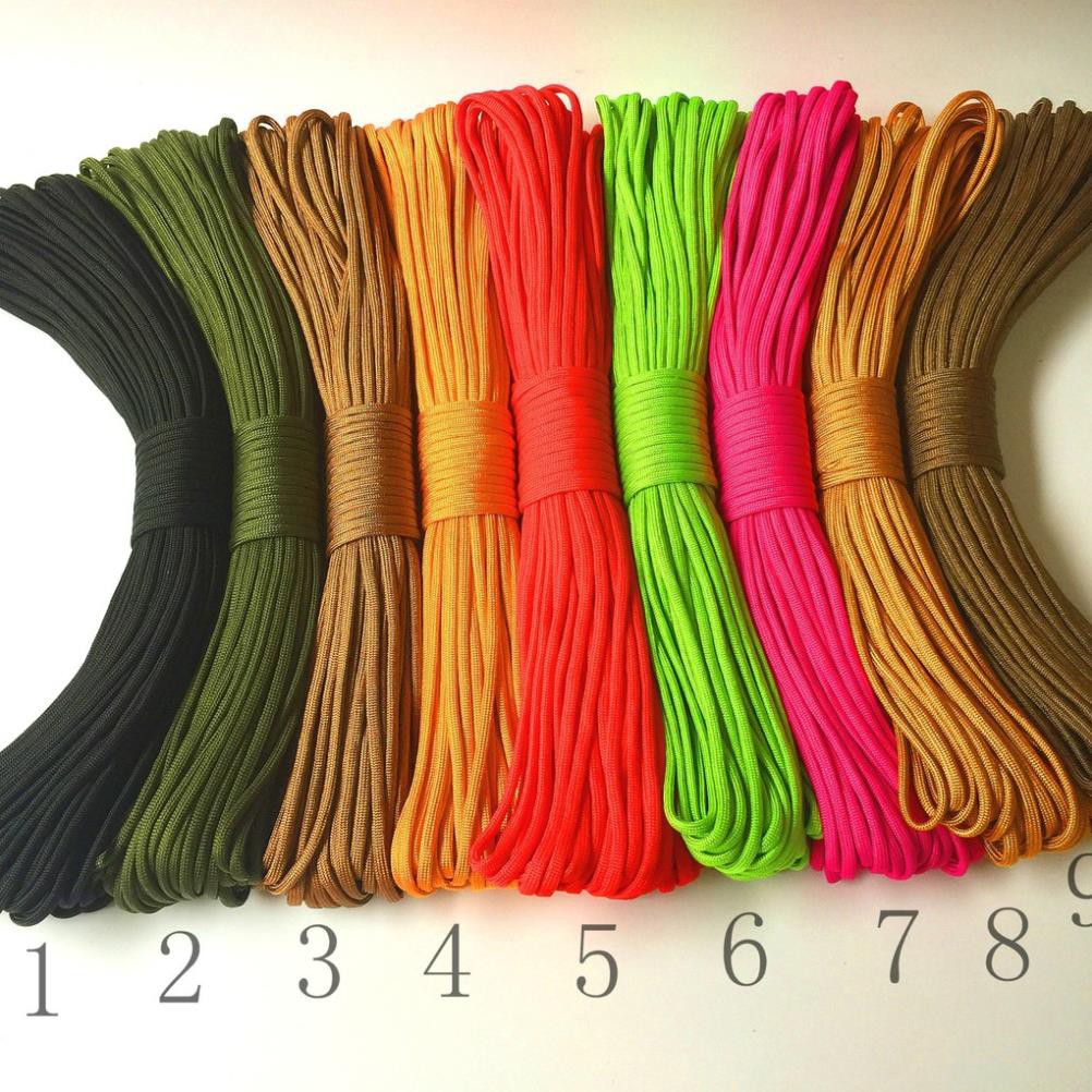 10M - Dây dù Paracord 7 Lõi 4mm Tròn