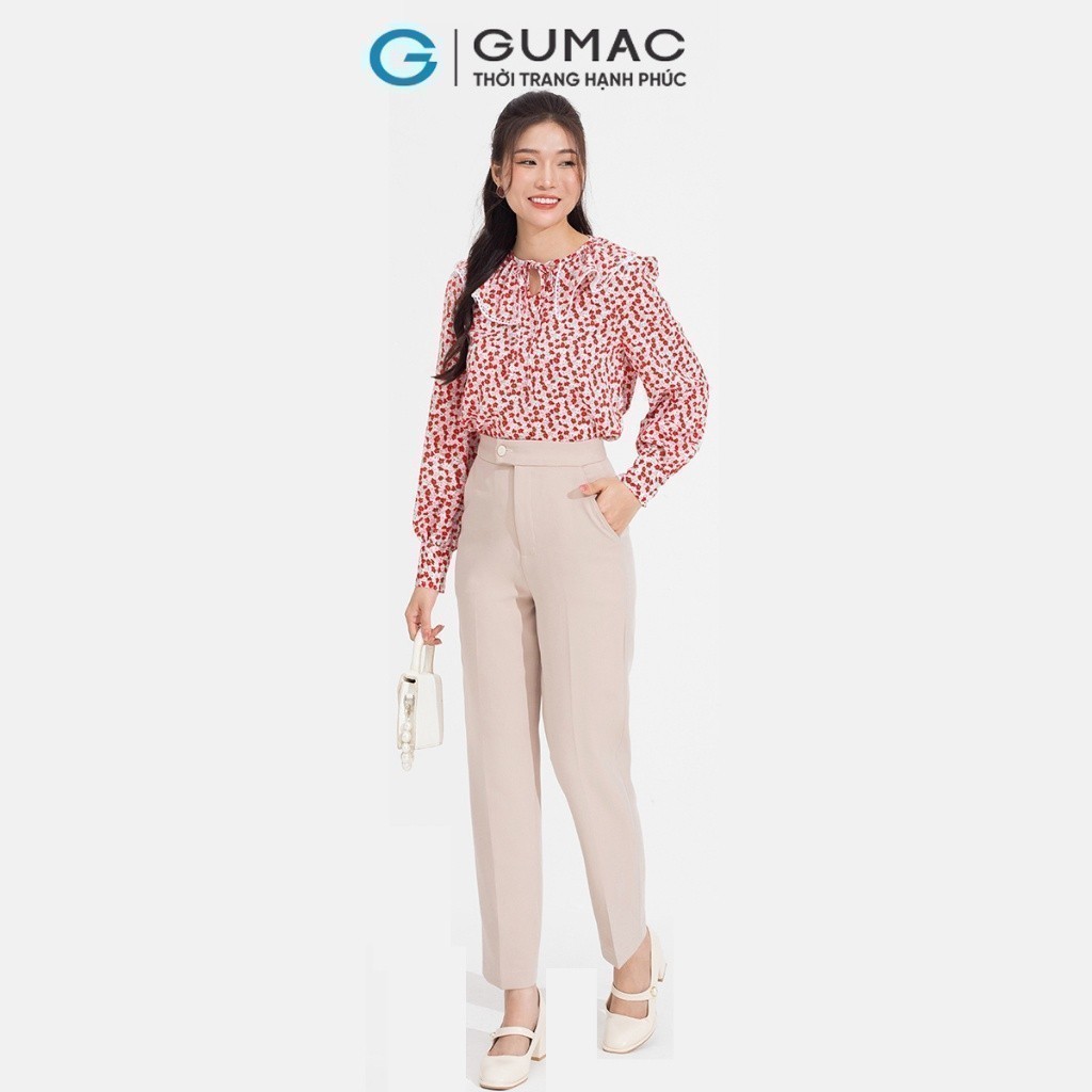 Quần tây nữ cơ bản GUMAC QD05026