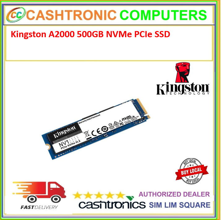 Kingston A2000 500GB NVMe PCIe SSD | Lazada Singapore