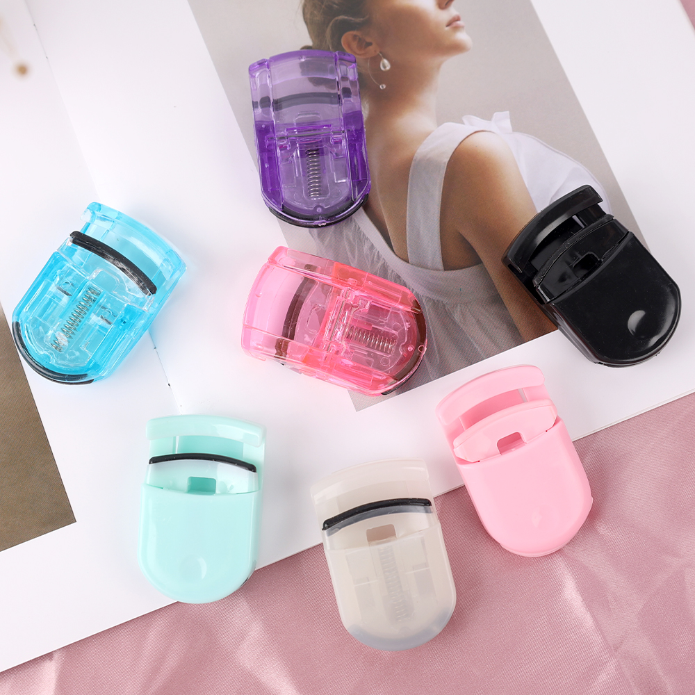 Vuông Mini ABS Kẹp Uốn mi xách tay uốn lông mi Shaper công cụ trang điểm làm đẹp