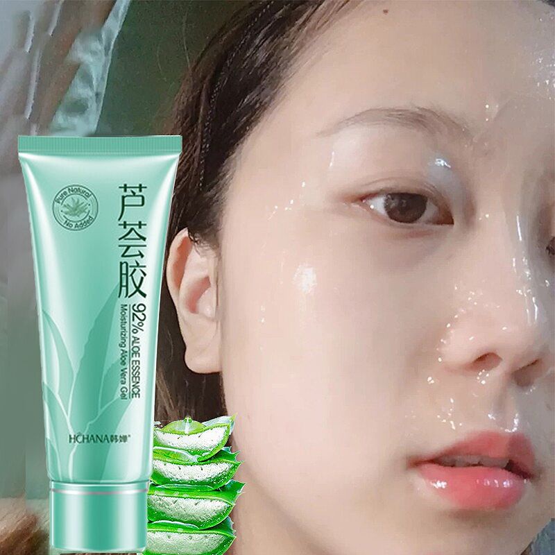 Aloe gel 40g aloe vera gel moisturizer lightweight no irritation to dilute pores shrink-Lumpley