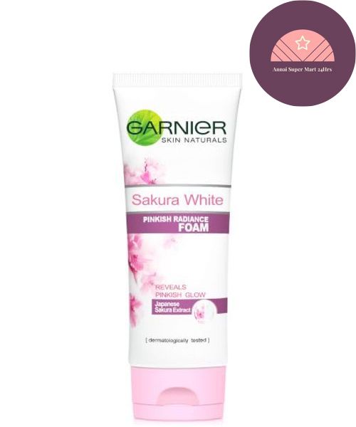 Garnier Sakura White Pinkish Radiance foam 100ml | Lazada Singapore