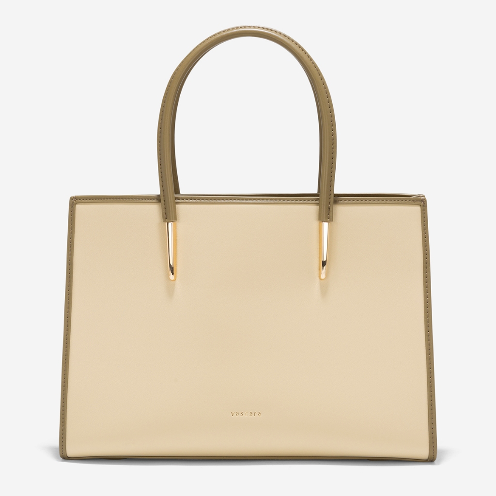 [Ưu Đãi 15.09] Vascara Túi Tote Nhấn Viền Layer - TOT 0154
