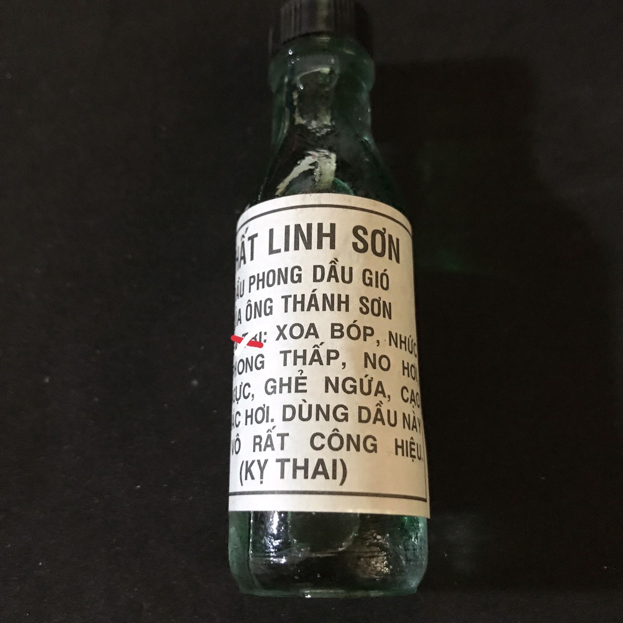 DẦU PHONG THẤP LINH SƠN ( CHAI SÀNH )