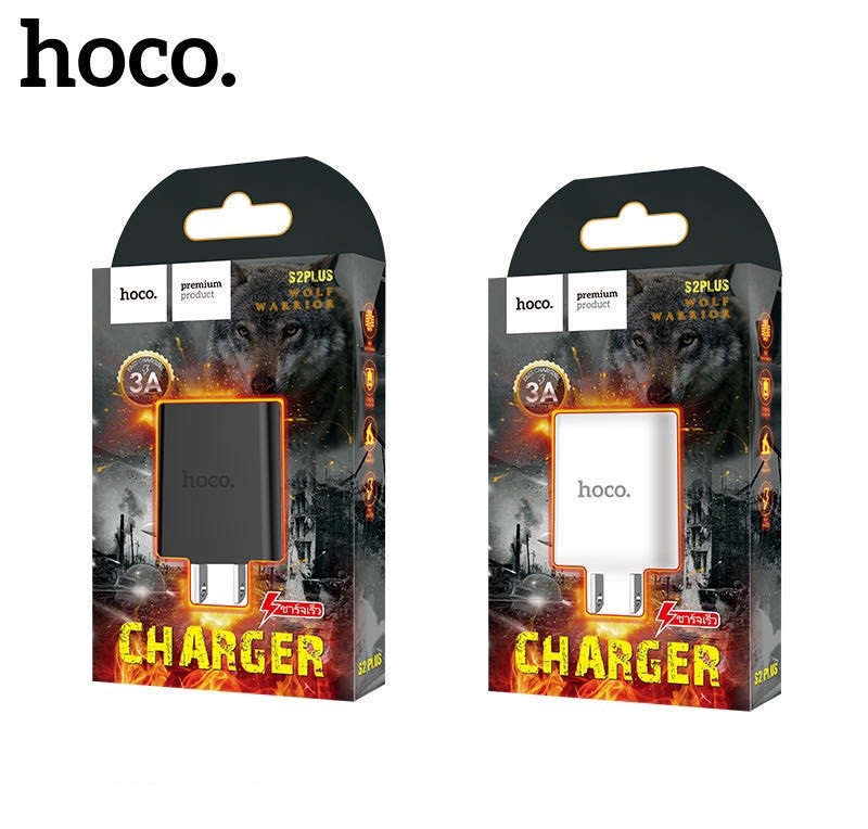 Cốc sạc nhanh hoco s2 plus 3.4a