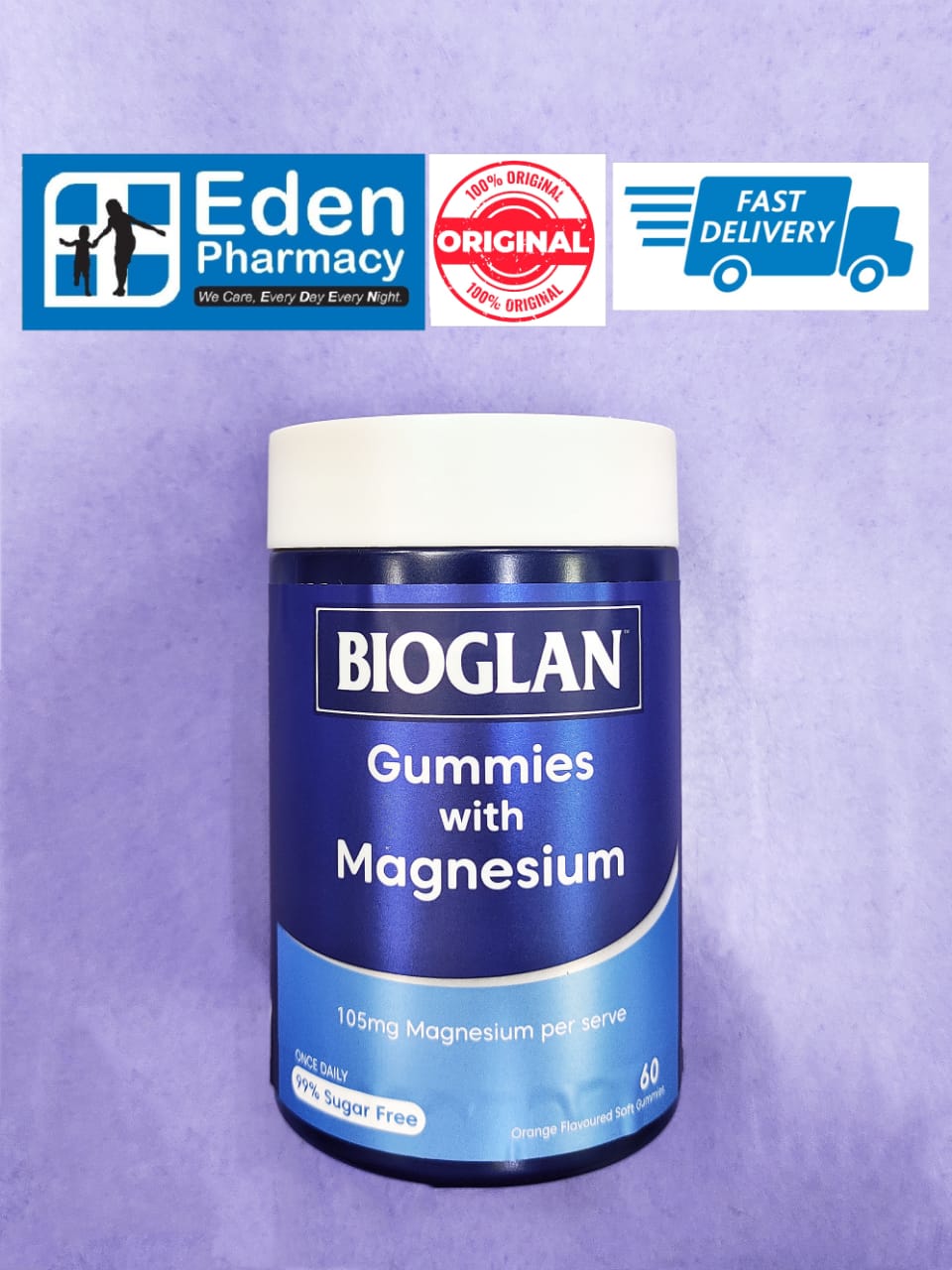 BIOGLAN Gummies with Magnesium 105mg ( 60's ) Lazada