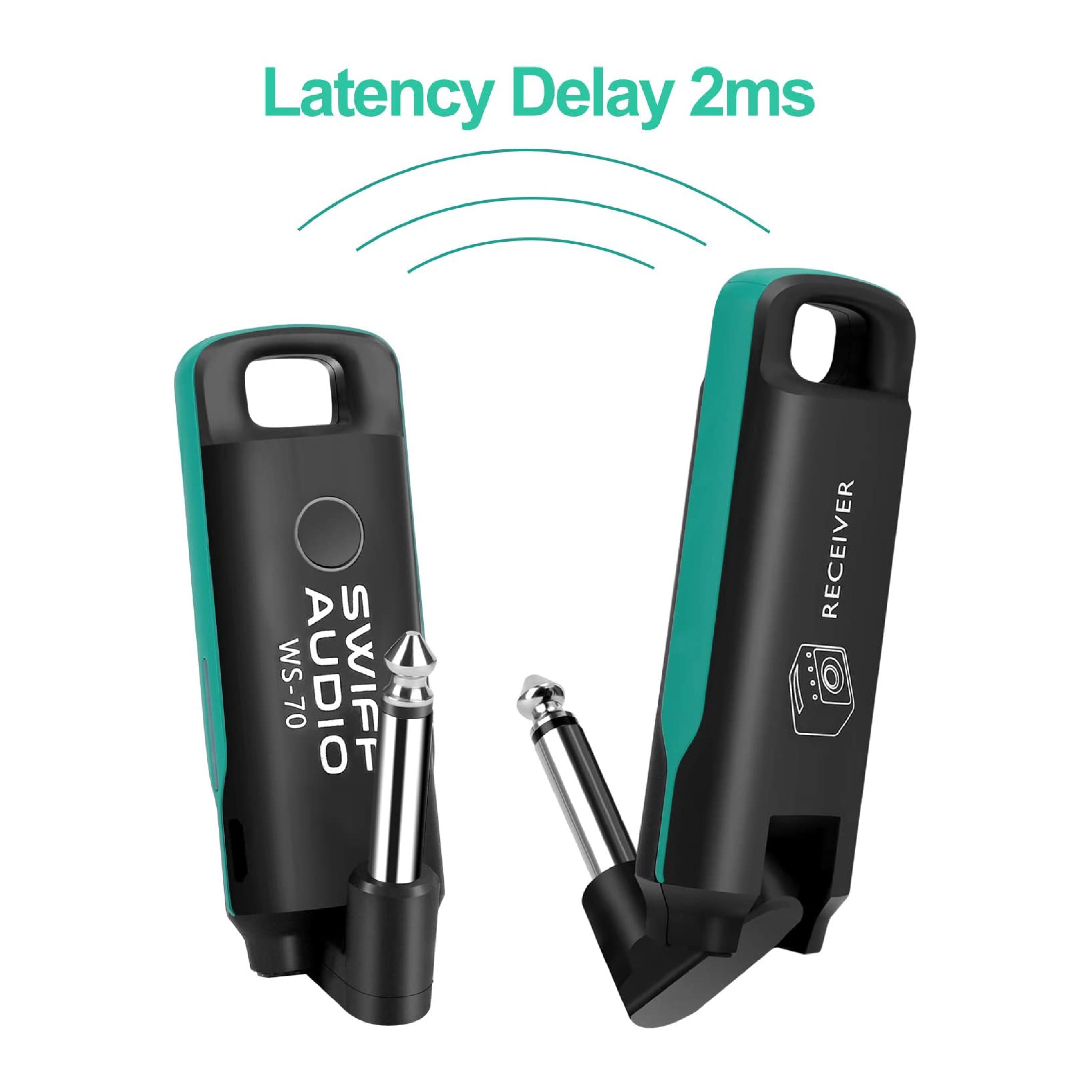 Guitar Wireless System UHF Guitar Transmitter Receiver Mini Digital Multiftional Guitar System For Electric Guitar Bass