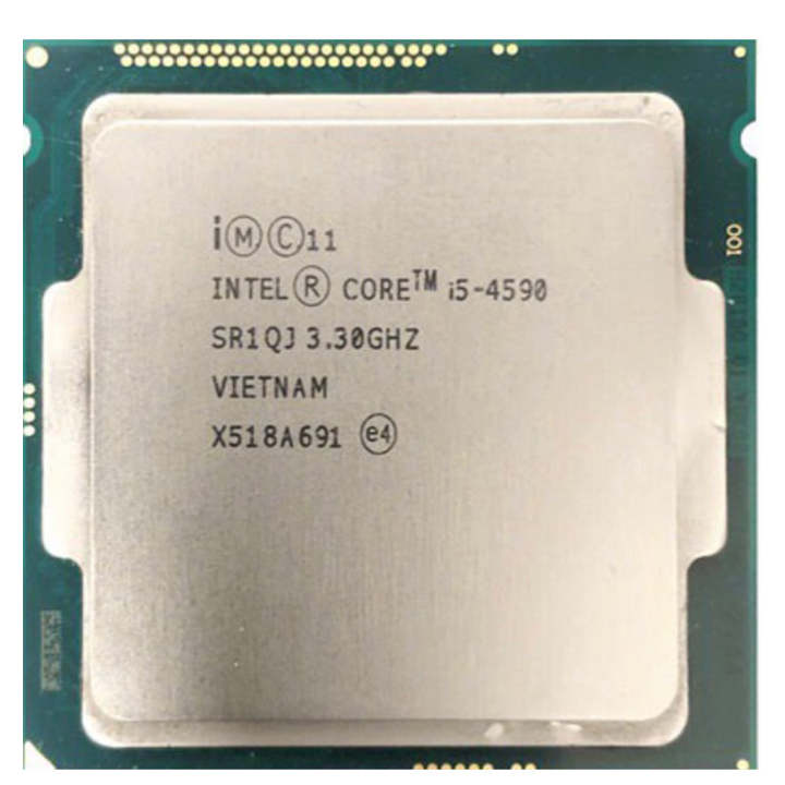 Bộ vi xử lý intel cpu core i5-4590 3.30ghz ,65w 4 lõi 4 luồng, 6mb cache socket intel lga 1150, tặng keo tản nhiệt