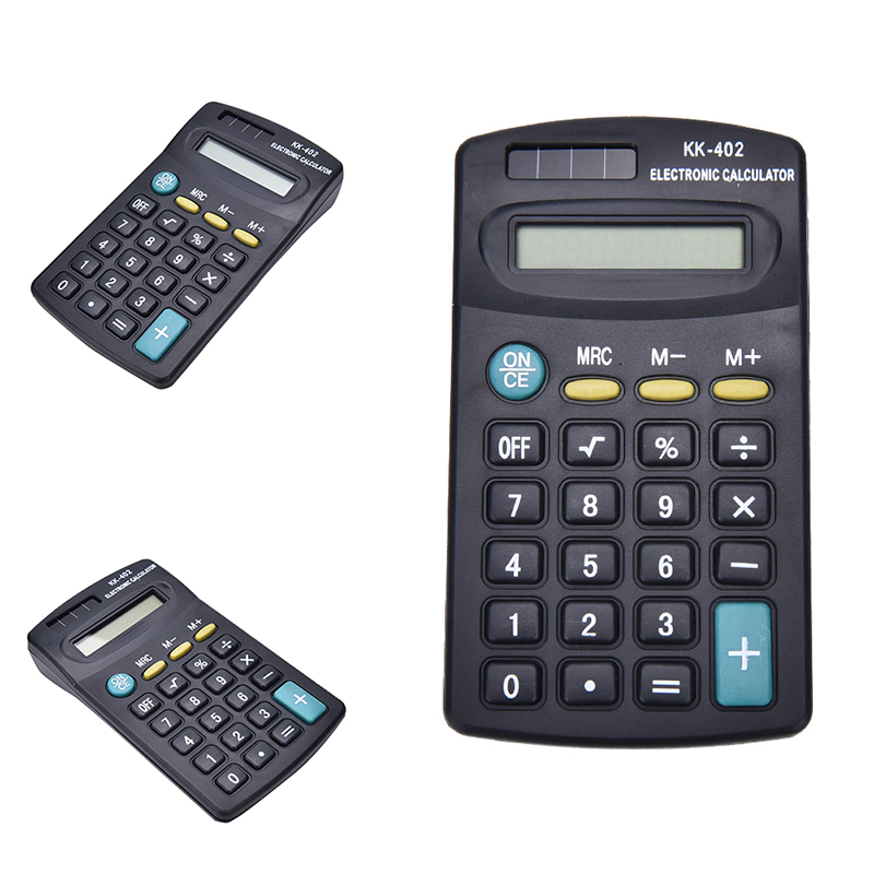FI61grXf Máy tính điện tử mini 8 chữ số bỏ túi chạy bằng pin Công ty Văn phòng trường học