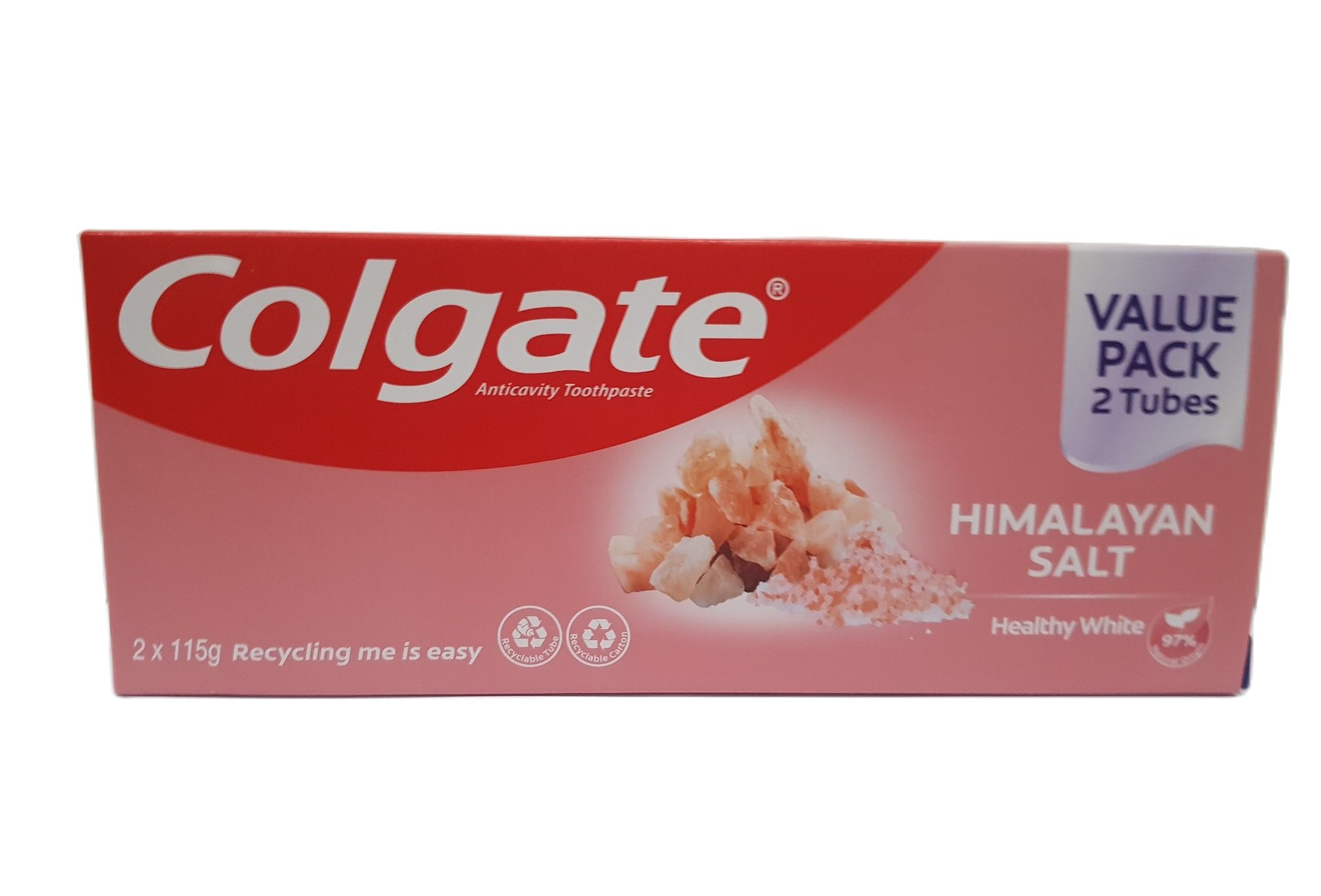 COLGATE Anticavity Toothpaste HIMALAYAN SALT, HEALTHY WHITE Value
