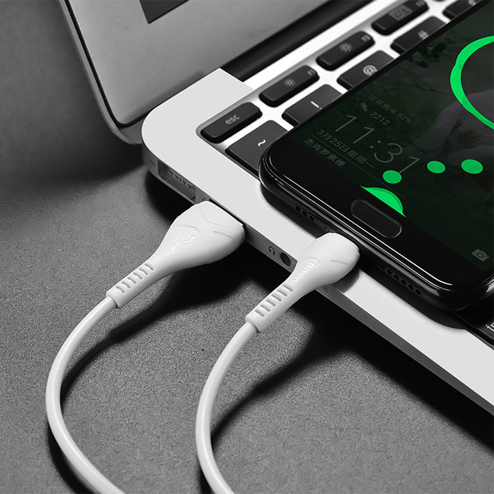 Dây cáp sạc samsung 1M chính hãng Hoco type c, micro usb