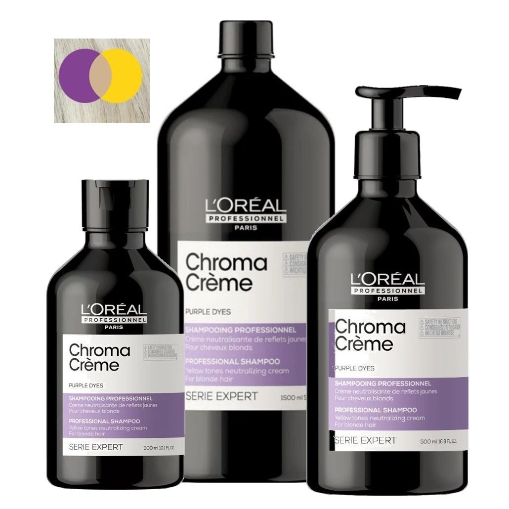 Dầu gội khử vàng L'oreal Chroma Creme Purple Dyes